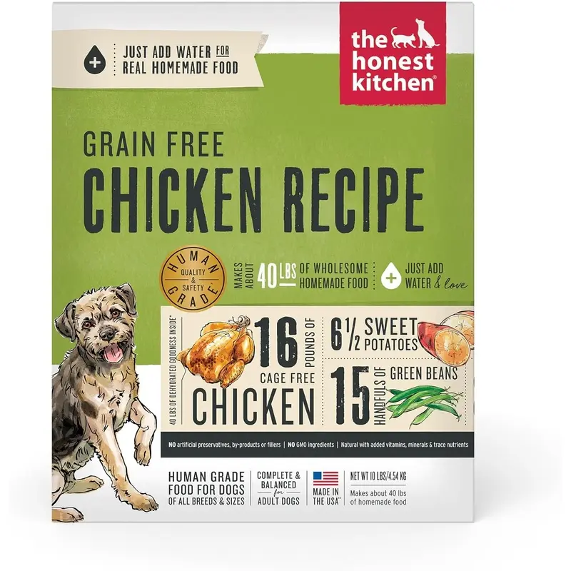 The Honest Kitchen Food-Chicken Grain Free  : 10 lb
