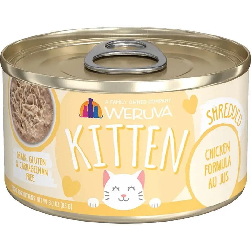 Weruva Canned Kitten-Chicken Au Jus : 3 oz