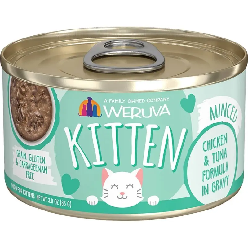 Weruva Canned Kitten-Tuna Gravy : 3 oz