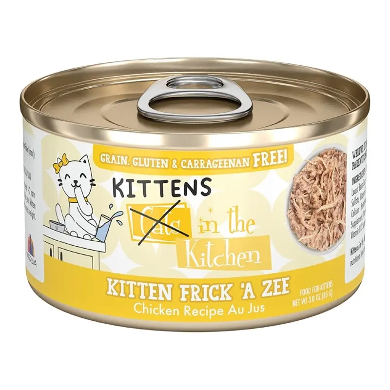 Weruva Cats in the Kitchen  Cat or Kitten  FRICK A ZEE CHICKEN 3 OZ