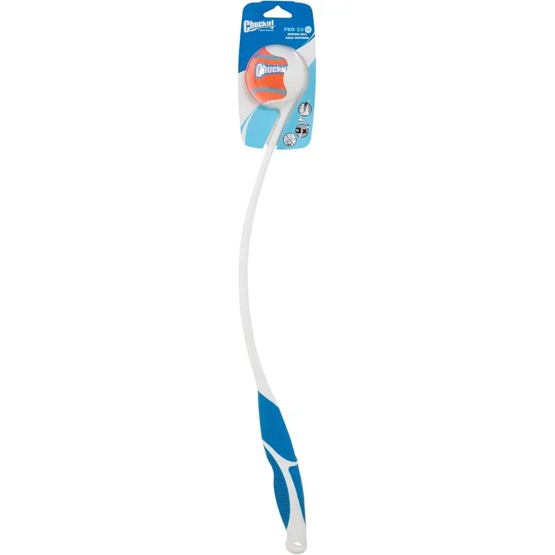 Chuckit! Dog Ball Launcher - Pro 25" with Medium (2.5"), Dog Fetch Ball Thrower Made in USA