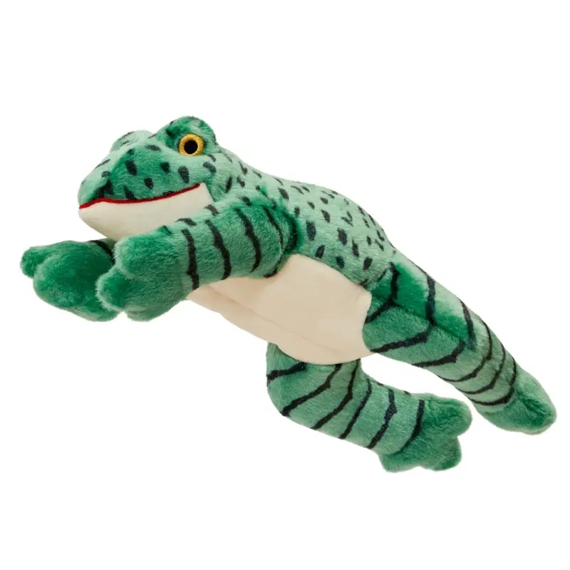 Fluff and Tuff Dog Toy- Oliver Frog