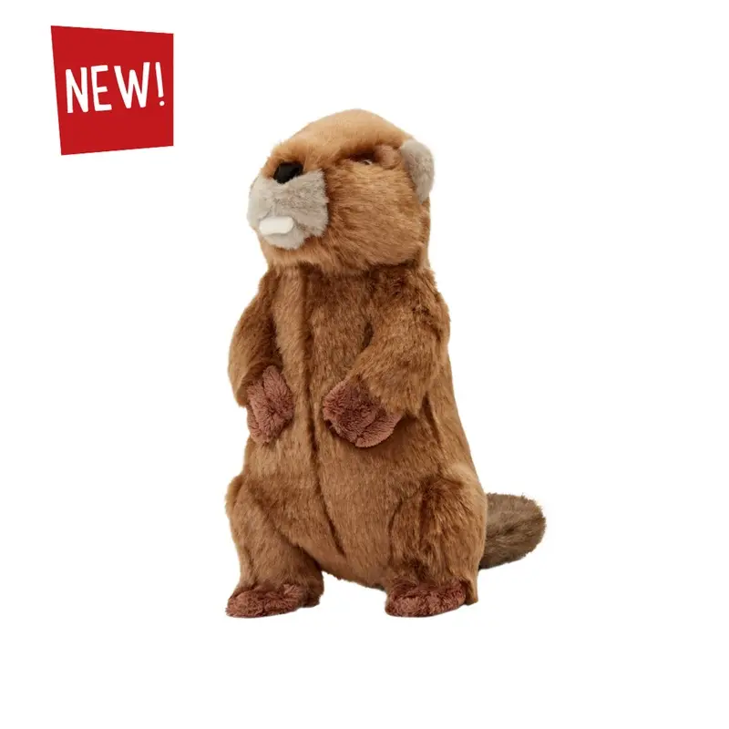 Fluff and Tuff Dog Toy- Troy the Beaver