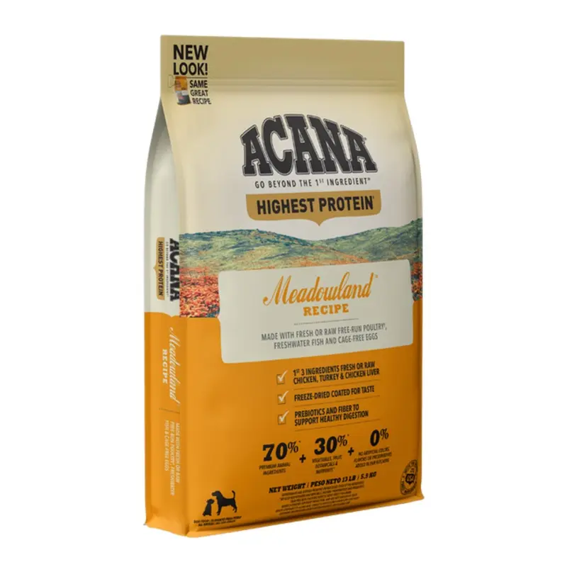 Acana Dry Dog Food - Meadowland
