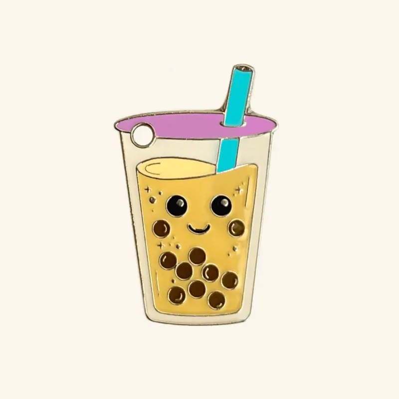 Boba Bubble Tea Pet ID Tag