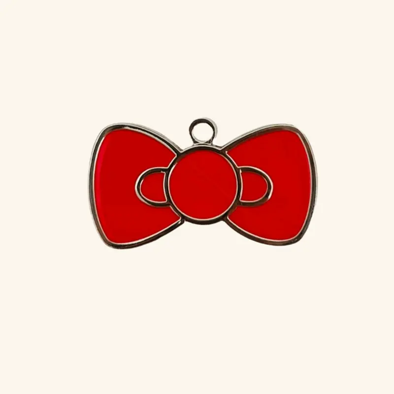 Bow Pet ID Tag