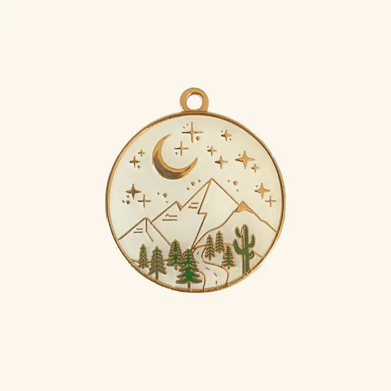 Wanderlust Pet ID Tag
