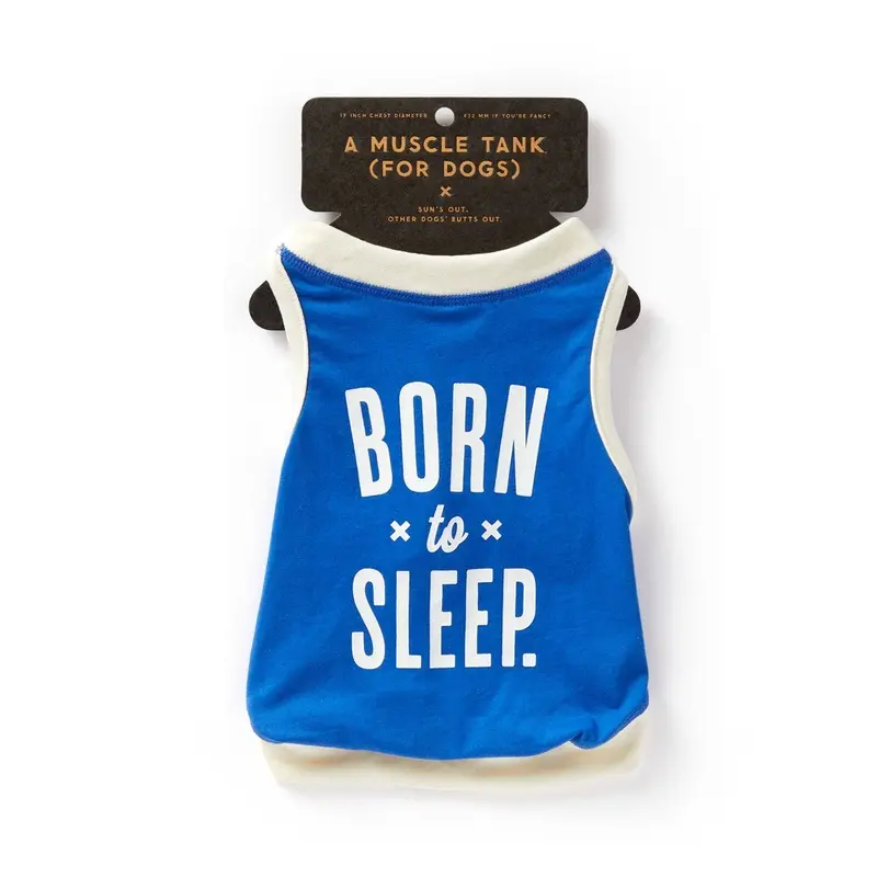 Brass Monkey - Born To Sleep Dog Tank