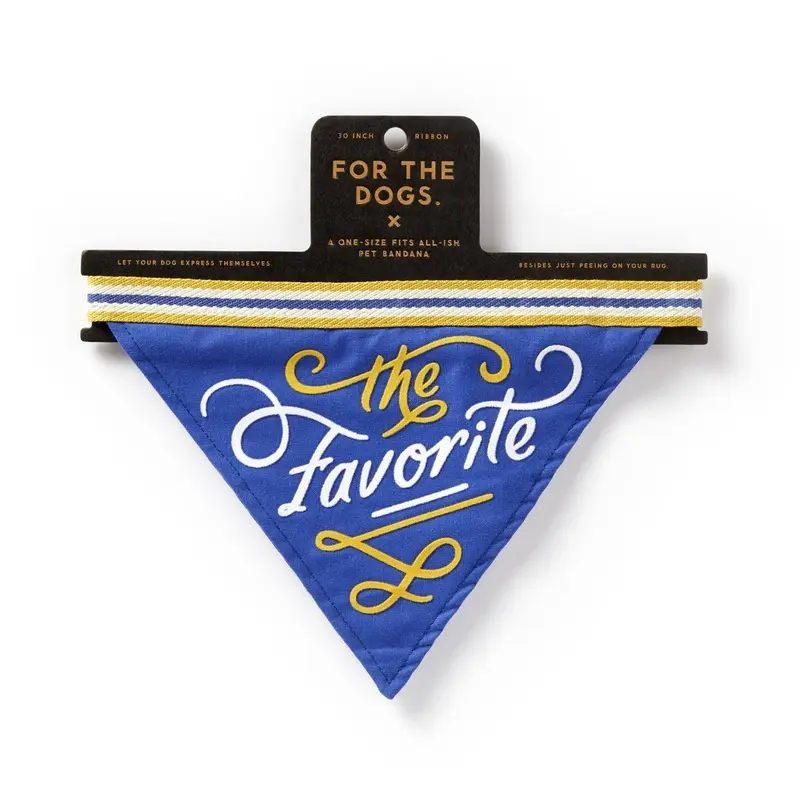 Brass Monkey - The Favorite Dog Bandana