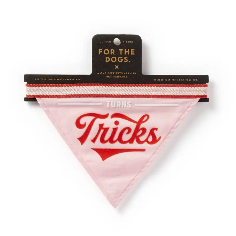 Brass Monkey - Turns Tricks Dog Bandana