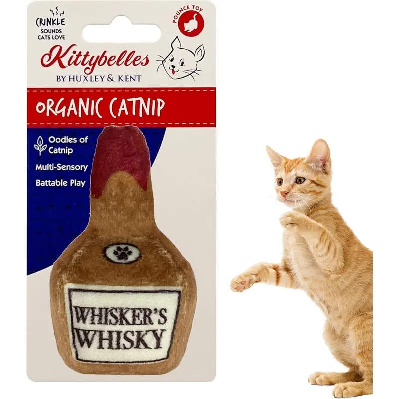 Whisker's Whisky Plush Cat Toy