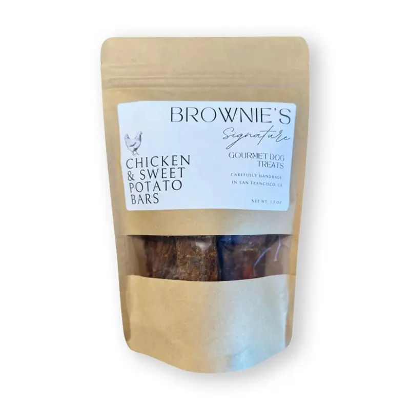 Chicken and Sweet Potato Bars Dog Treats - 3.5 Oz