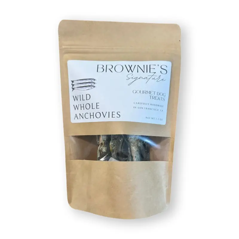 Wild Whole Anchovies Dog or Cat Treats - 1.5 Oz