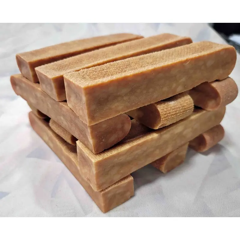 Dog cheese chews.  Strawberry Himalayan Yak Medium~4.5oz EA