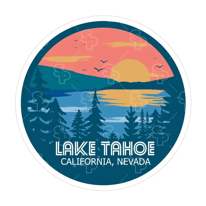 Sticker Pack Sticker SM-Lake Tahoe Sun Birds : SM