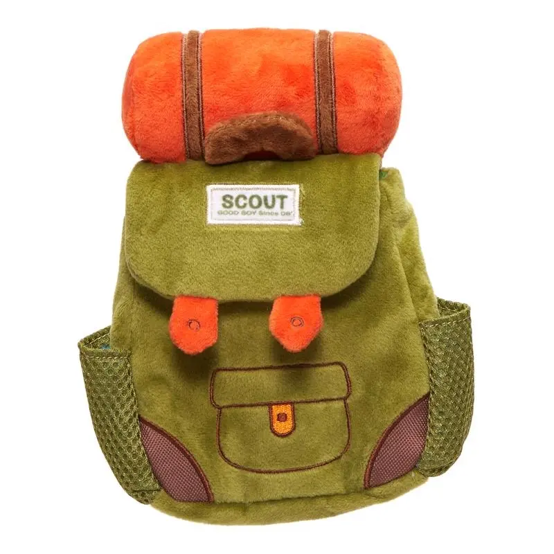 Bark Rowdy Ruckus Rucksack Plush Dog Toy Small / Medium