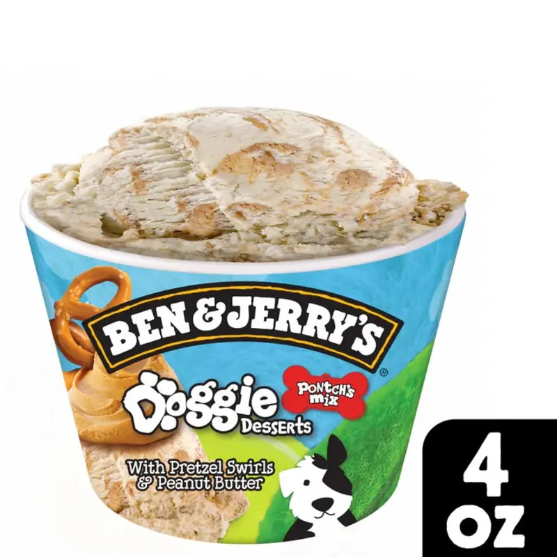 Ben & Jerry Frozen Desserts Peanut Butter Pretzel Swirl Frozen Dessert Variety Pack