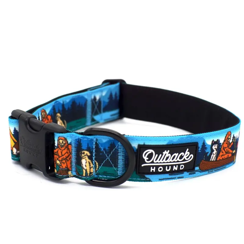 Bigfoot and Friends Dog Collar