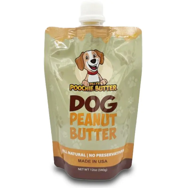 Dog Peanut Butter Squeeze Pack - 12oz
