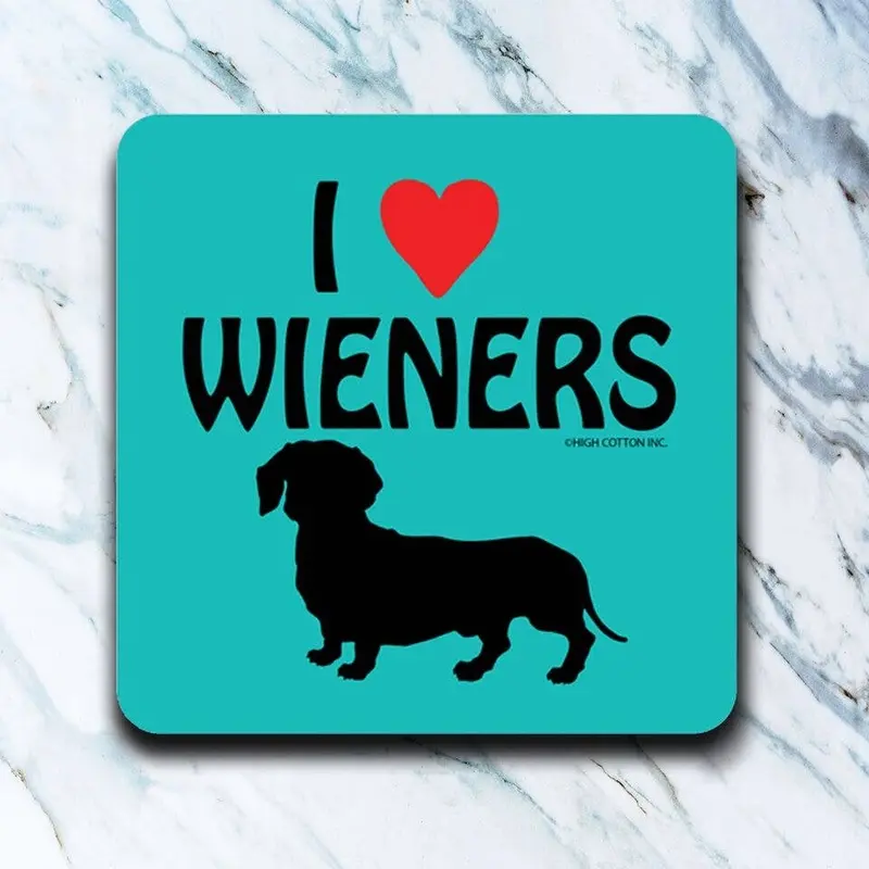 I Heart Wieners Coaster