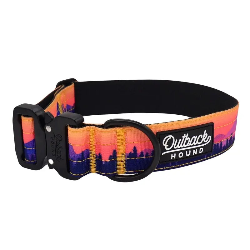 Mountain Sunrise Dog Collar
