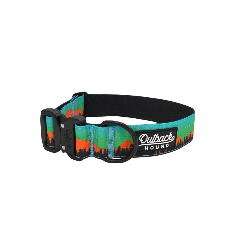 Mountain Sunset Dog Collar