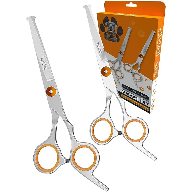 Professional Dog Grooming Shears (2 Pack)