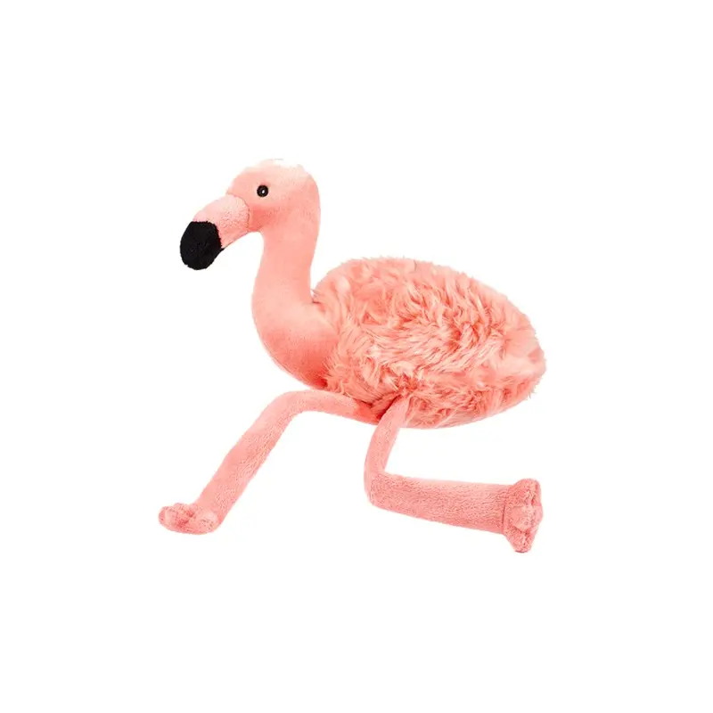 Fluff and Tuff Dog Toys - Lola Flamingo