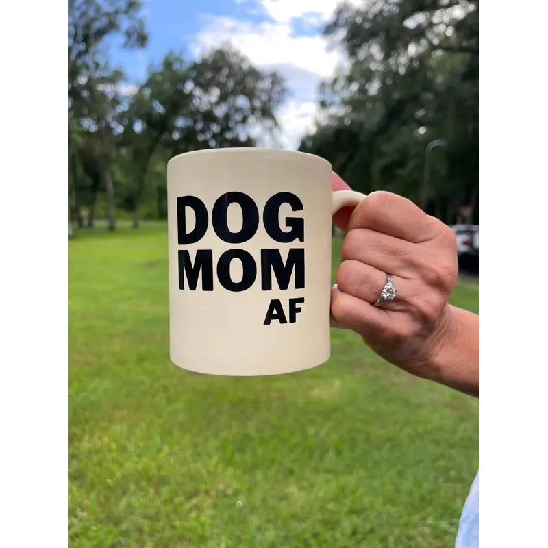 BARK JAX - Dog Mom AF Coffee Mug