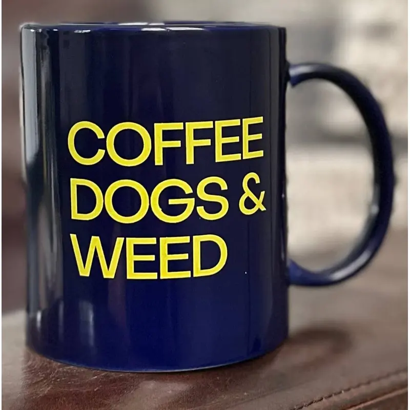 Coffee Dogs & Weed Coffee Mug