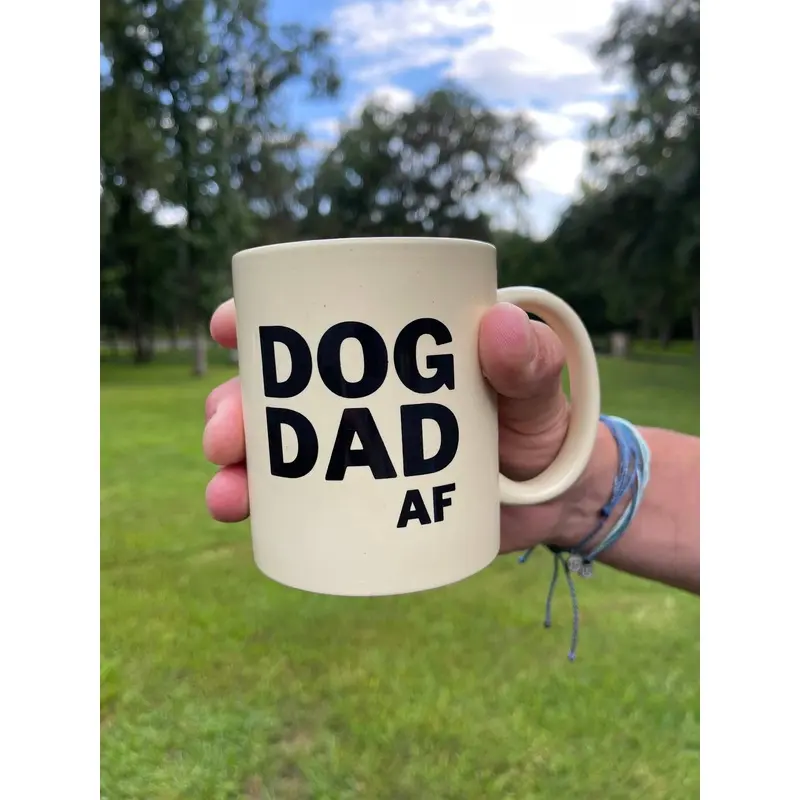 Dog Dad AF Coffee Mug