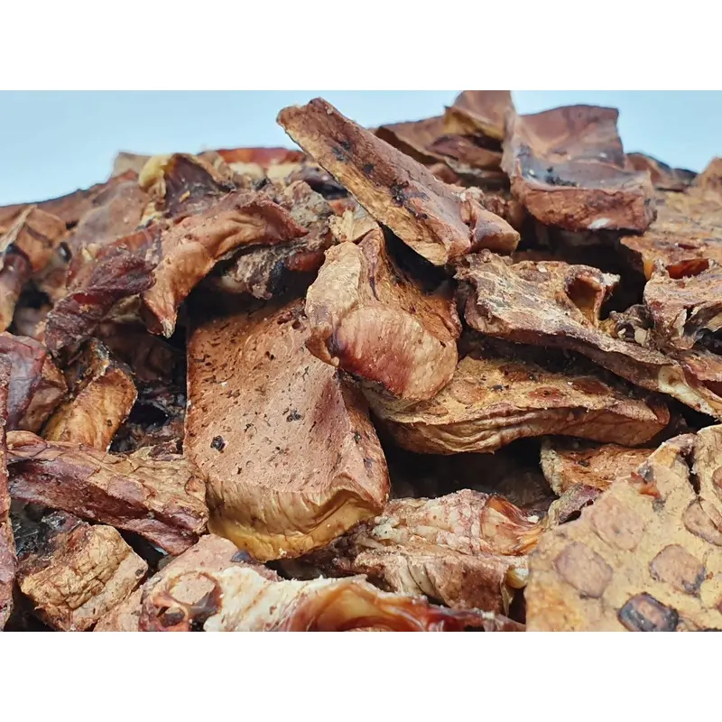 Natural Lamb Lung crisps loose 10 lb box