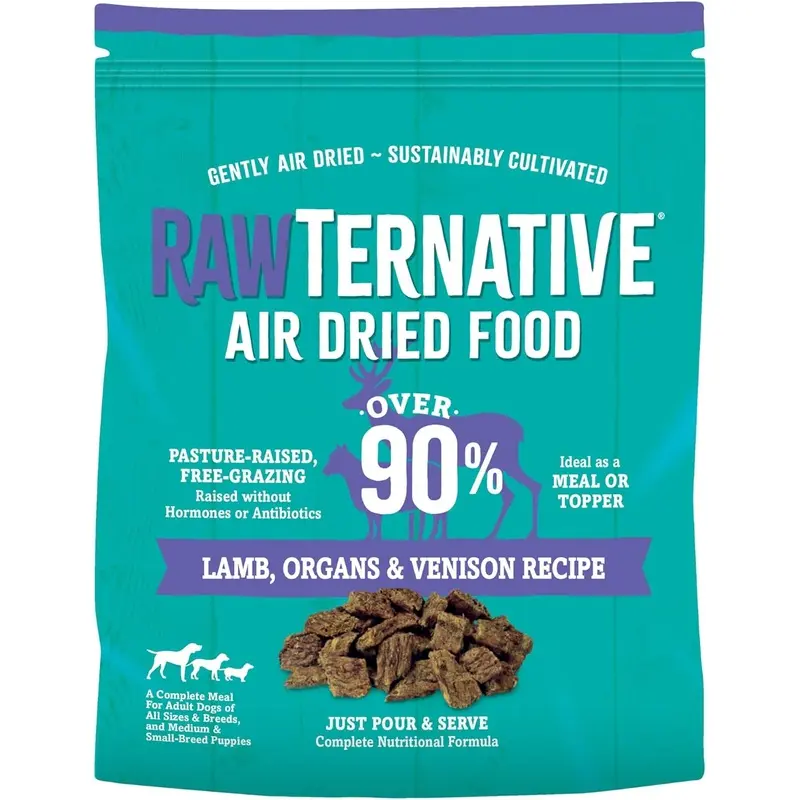 RawTernative Air Dried Dog Food - Lamb and Venison