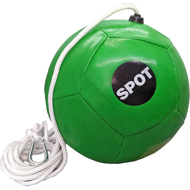 Spot Tether Ball w Rope Dog Toy