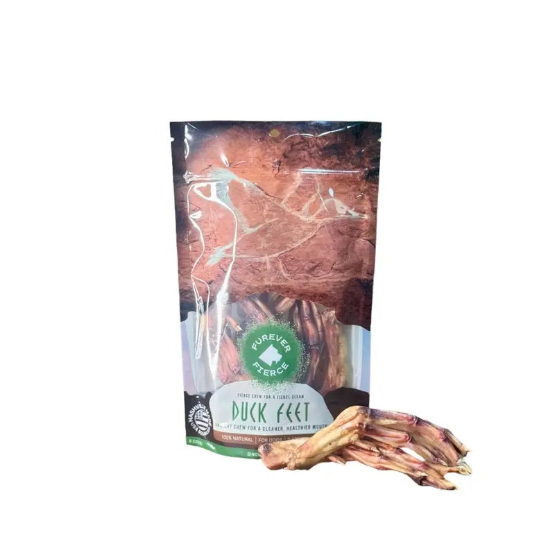Duck Feet Bag of 6 Dog Chew - Natural Single Ingredient