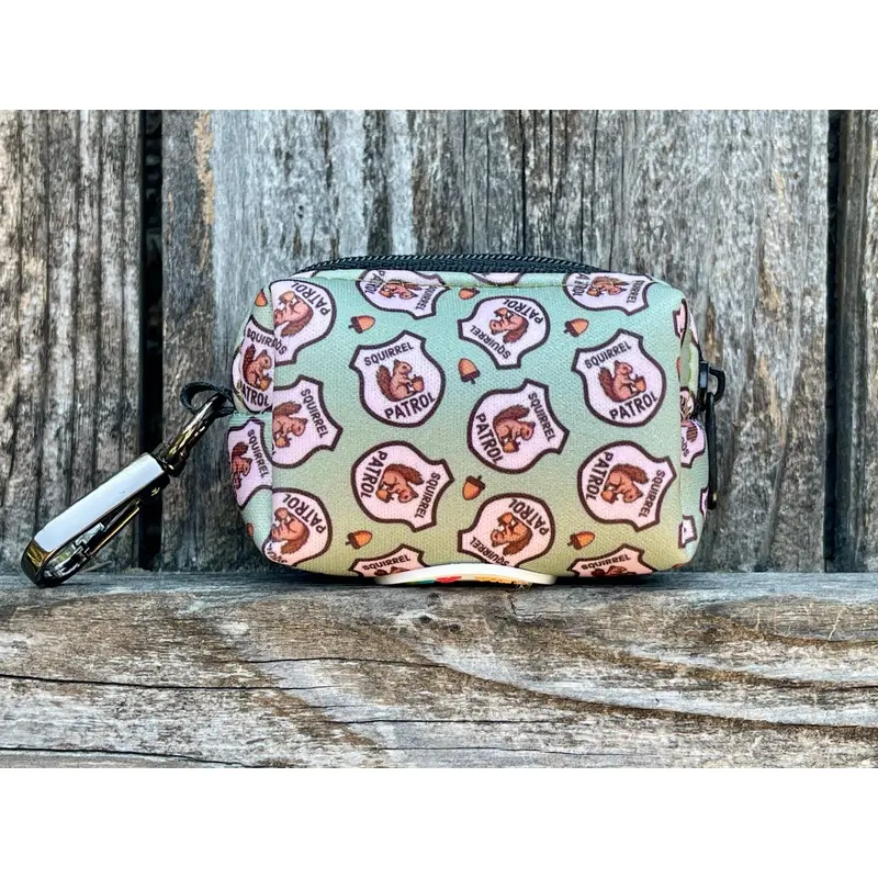Squirrel Patrol  Recycled Eco-friendly Dog Waste Bag Holder