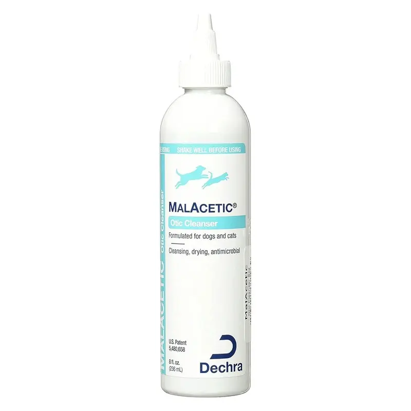 Dechra MalAcetic Otic Pet Ear Cleanser for Dogs and Cats