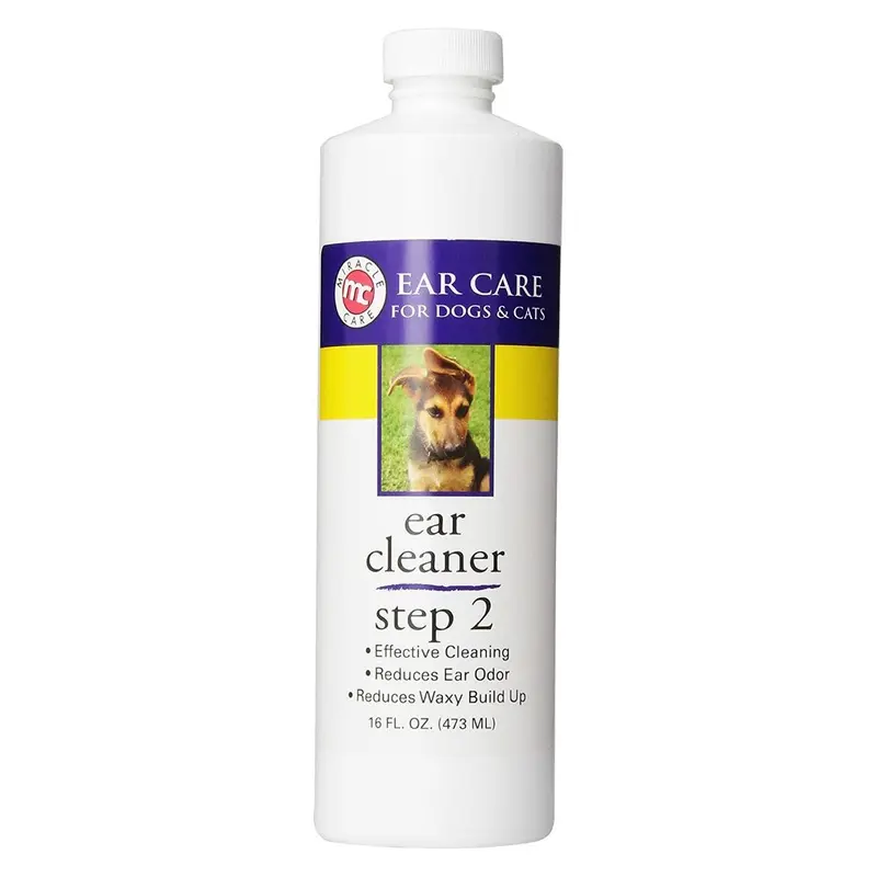 Miracle Care Gimborn R-7 Ear Cleaner for Dogs & Cats 16 oz Bottle