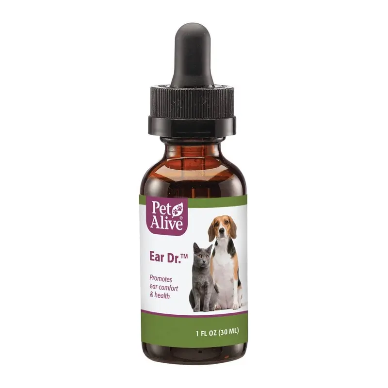 PetAlive Ear Dr. Herbal Ear Drops for Dogs & Cats