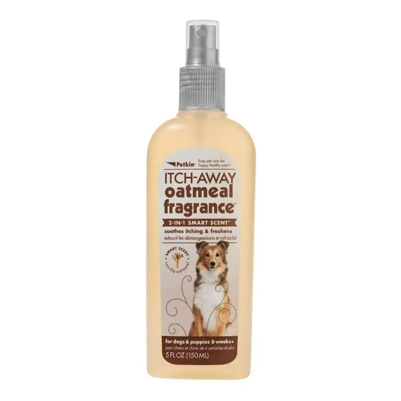 PetKin Itch-Away Oatmeal Dog Fragrance 5 oz. - Out of Stock!