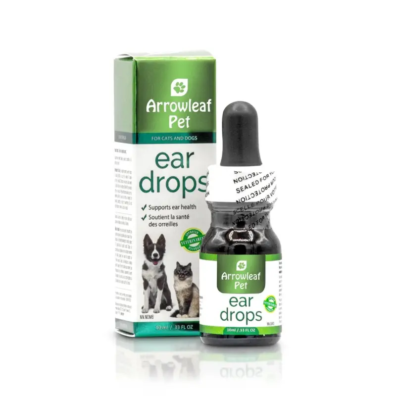 Arrowleaf Pet Ear Drops for Dogs and Cats