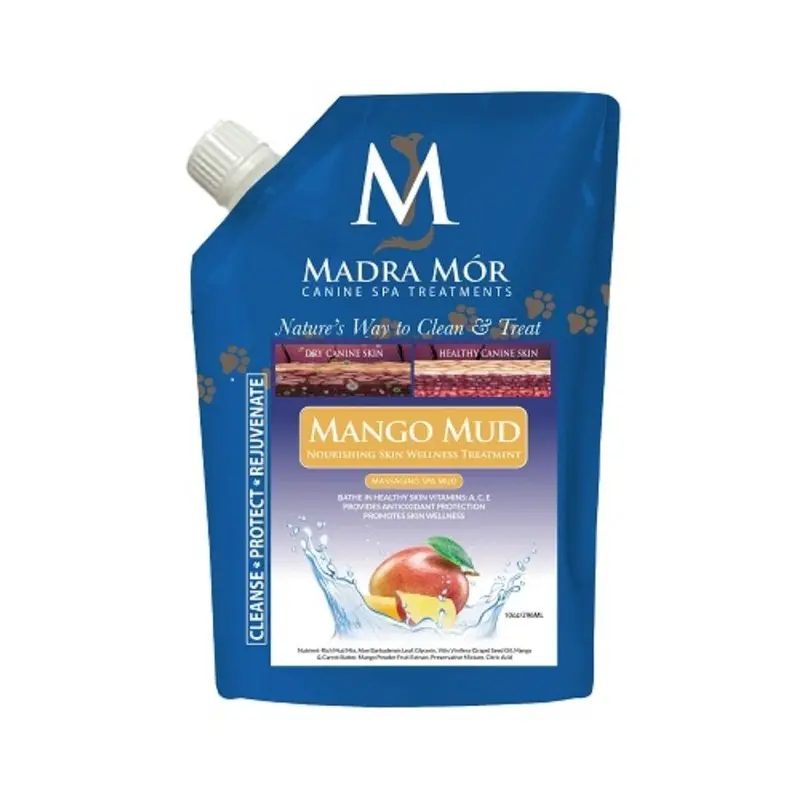 Madra Mr Canine Spa Treatments Soothing Massaging Spa Mud Dog Bath - Mango Mud