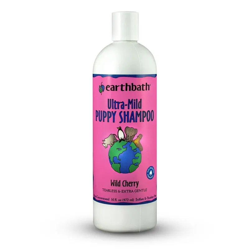 earthbath Ultra Mild Puppy Shampoo - Wild Cherry Scent