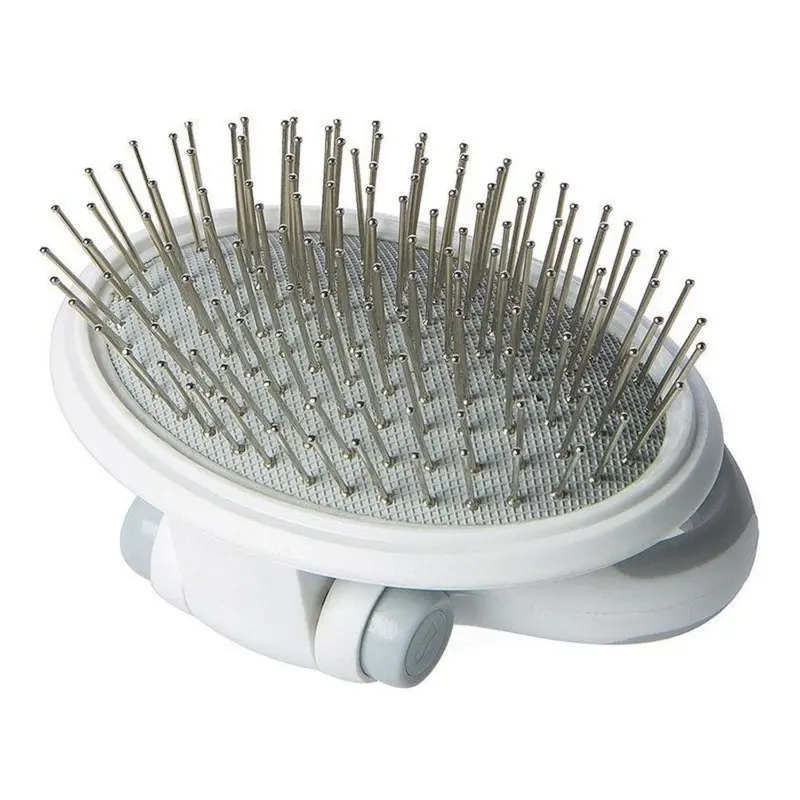 Pet Life Gyrater Swivel Travel Grooming Pin Dog Brush