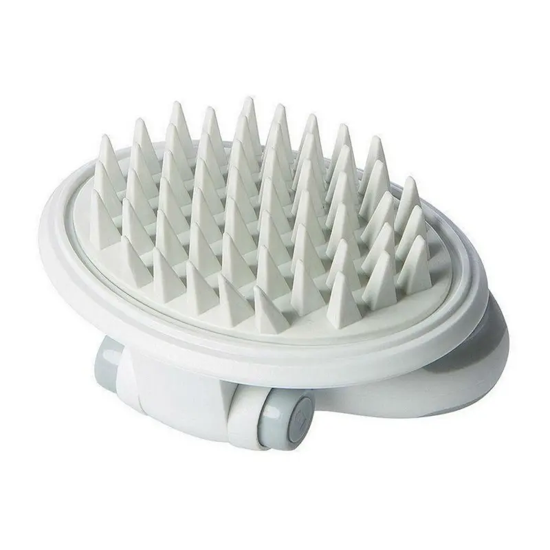 Pet Life Gyrater Swivel Travel Silicone Massage Grooming Dog Brush