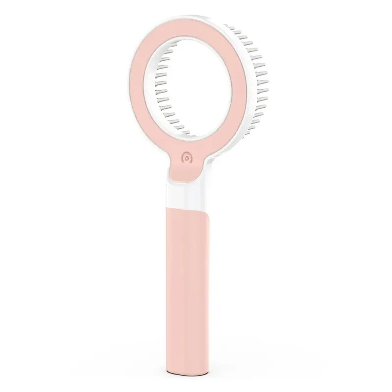 Pet Life WAGNIFY 360 Degree Modern Grooming Pet Rake Comb - Pink One Size - Out of Stock!