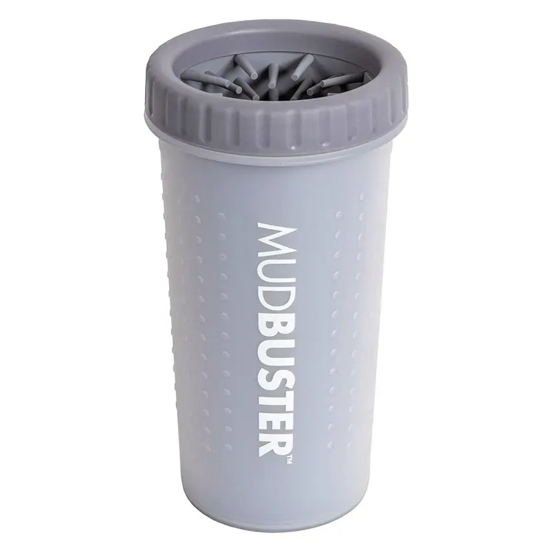 Dexas Mudbuster Dog Footbath - Light Gray Petite