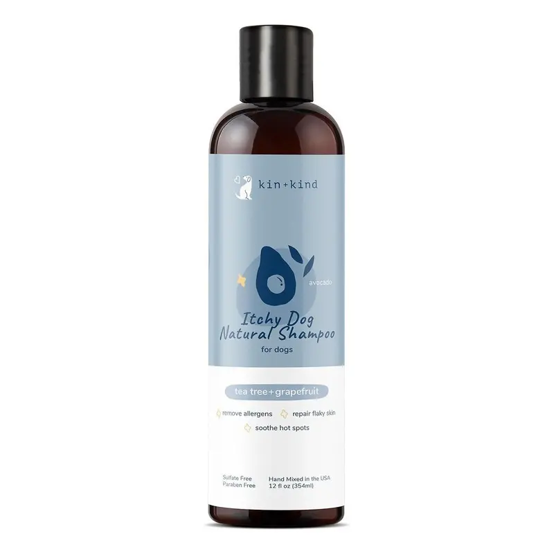 kin+kind Itchy Dog Natural Shampoo - Tea Tree + Grapefruit