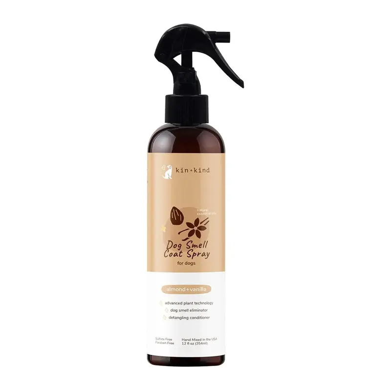 kin+kind Organic Odor Neutralizer for Dogs & Cats & Homes - Almond + Vanilla