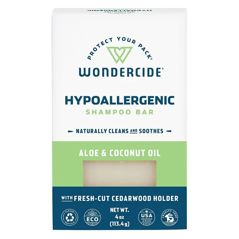 Wondercide Shampoo Bar for Dogs and Cats - Hypoallergenic .5 oz Trial Size - Out of Stock!